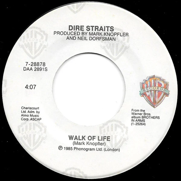 Dire Straits - Walk Of Life (7", Single, Spe) (Very Good (VG)) - Image 3