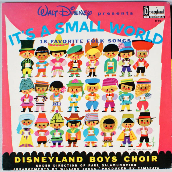 Disneyland Boys Choir - It's A Small World (LP, Album, RP) (Very Good Plus (VG+))