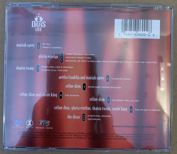 Divas - VH1 Divas Live (CD, Album) (Near Mint (NM or M-)) - Image 5