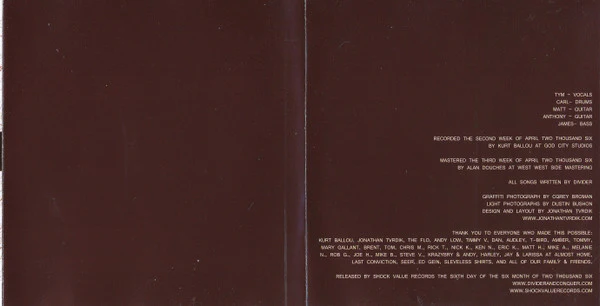 Divider - At Twilight (CD, Mini) (Mint (M)) - Image 4