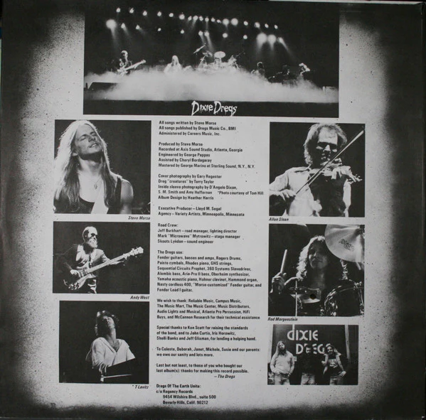 Dixie Dregs - Dregs Of The Earth (LP, Album, San) (Very Good Plus (VG+)) - Image 4