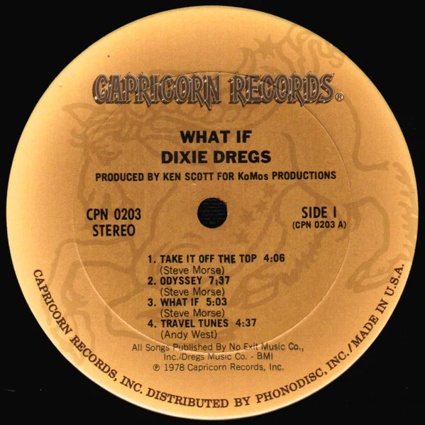 Dixie Dregs - What If (LP, Album, Ter) (Very Good Plus (VG+)) - Image 3