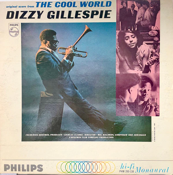 Dizzy Gillespie - The Cool World (Original Score) (LP, Mono) (Good Plus (G+))