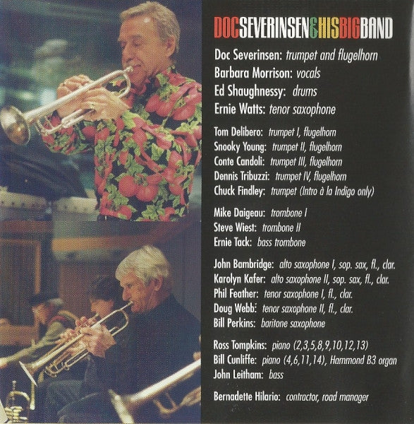 Doc Severinsen And His Big Band - Swingin' The Blues (CD, Album) (Very Good Plus (VG+)) - Image 4