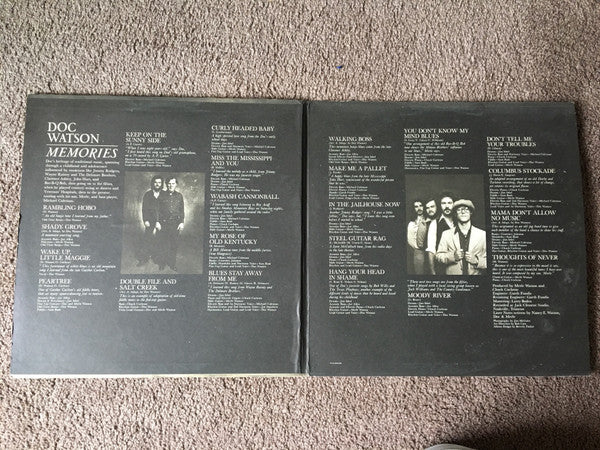Doc Watson - Memories (2xLP, Album) (Very Good (VG)) - Image 5