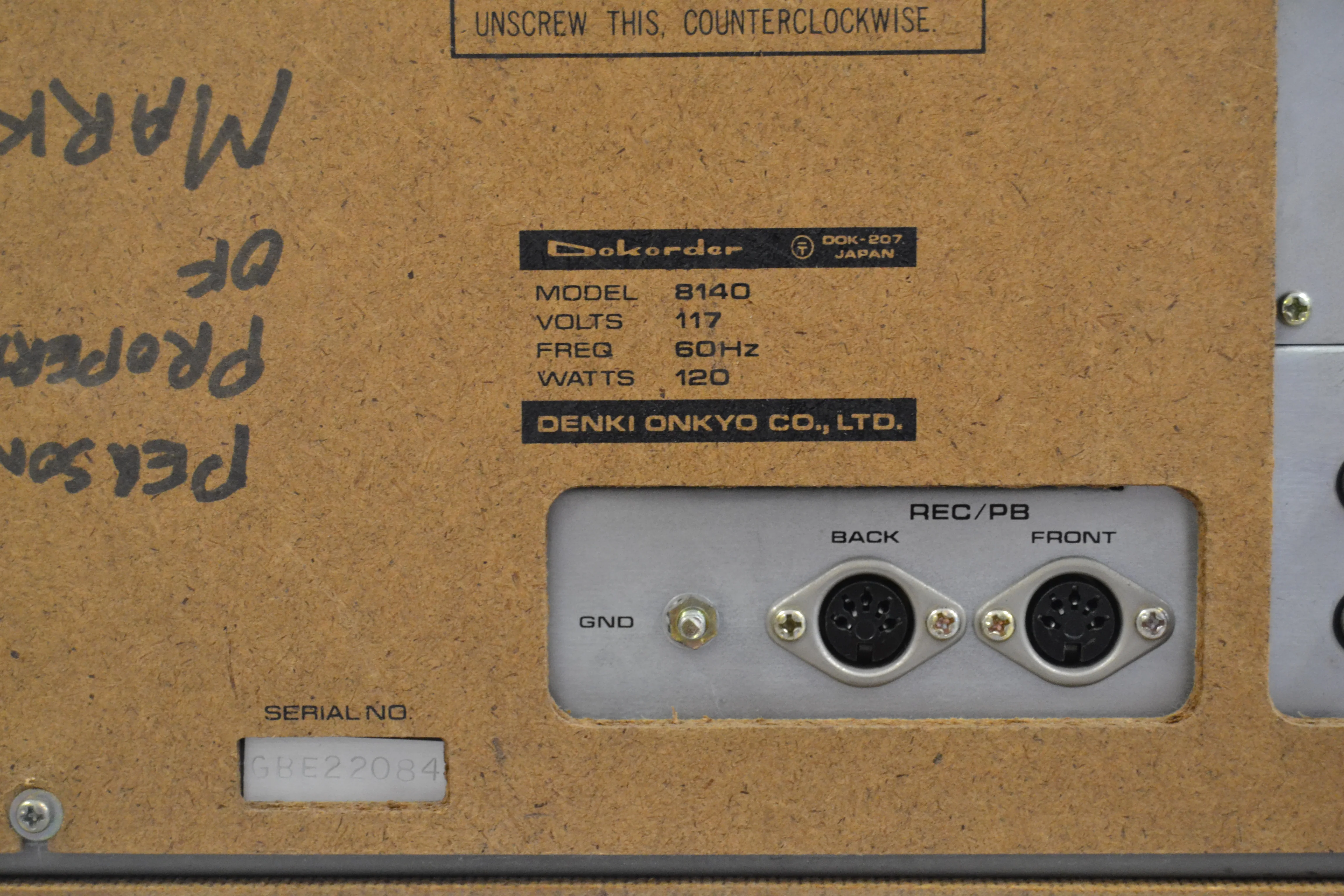Dokorder 8140 Reel to Reel Recorder 4 Channel - Image 12