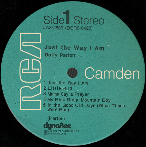 Dolly Parton - Just The Way I Am (LP, Comp, Ind) (Very Good (VG)) - Image 3