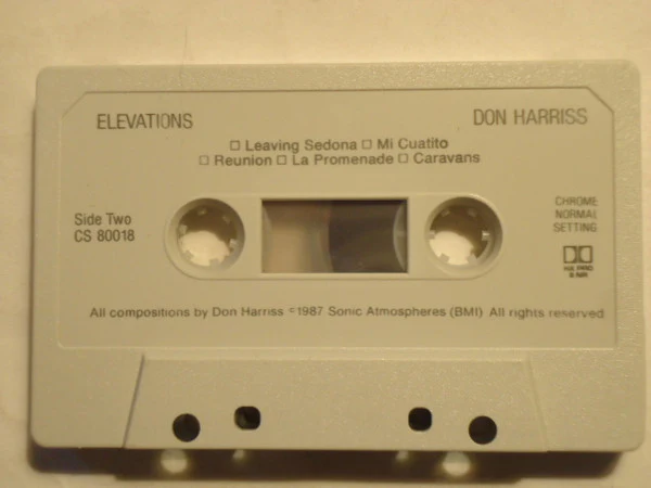 Don Harriss - Elevations (Cass) (Near Mint (NM or M-)) - Image 3