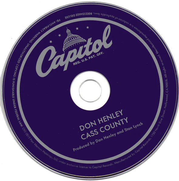 Don Henley - Cass County (CD, Album, Dlx, Dig) (Mint (M)) - Image 5