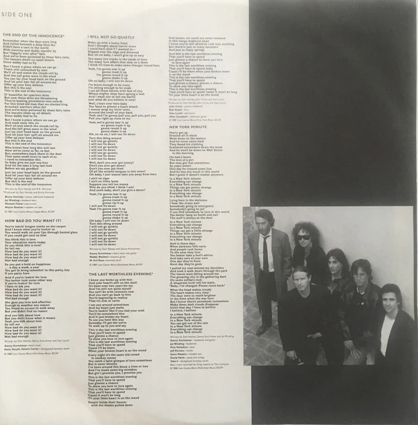 Don Henley - The End Of The Innocence (LP, Album, SRC) (Very Good Plus (VG+)) - Image 5