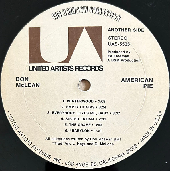 Don McLean - American Pie (LP, Album) (Very Good Plus (VG+)) - Image 4