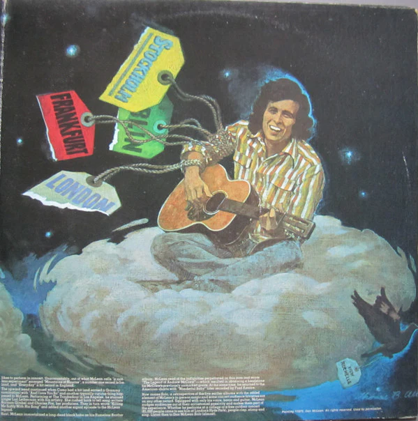 Don McLean - Solo (2xLP, Album, Gat) (Very Good Plus (VG+)) - Image 4