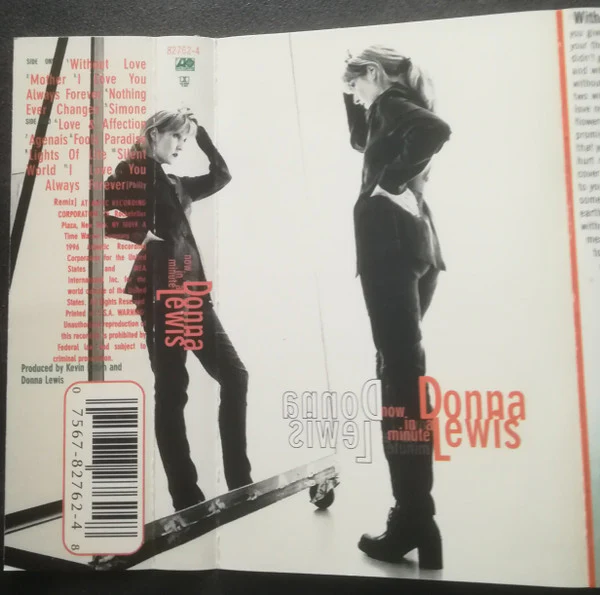 Donna Lewis - Now In A Minute (Cass, Album, SR,) (Very Good Plus (VG+))