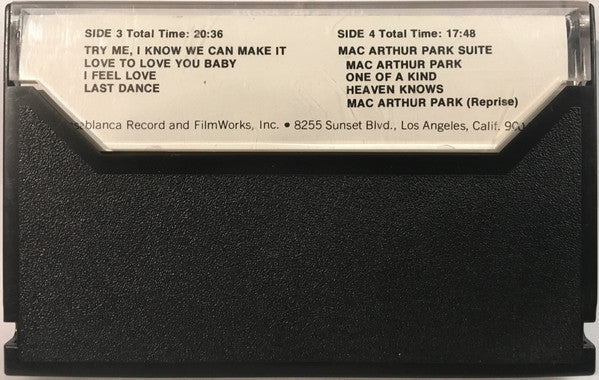 Donna Summer - Live And More (2xCass, Album, Dol) (Very Good Plus (VG+)) - Image 4