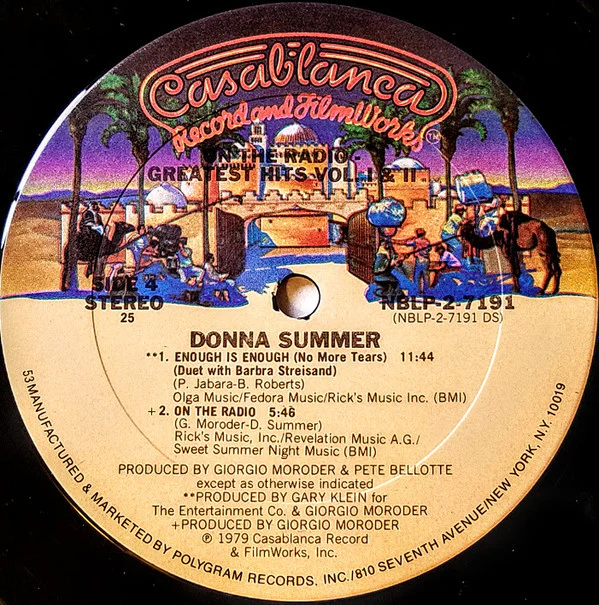 Donna Summer - On The Radio: Greatest Hits Vol. 1 & 2 (2xLP, Album, Comp, Club, P/Mixed, San) (Very Good Plus (VG+)) - Image 5