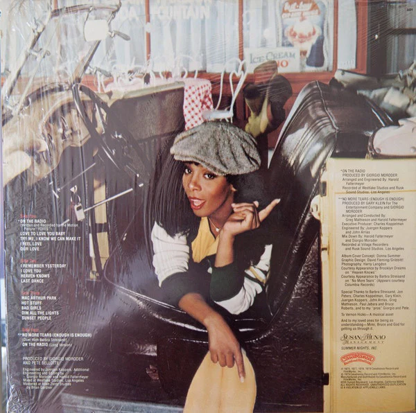 Donna Summer - On The Radio: Greatest Hits Vol. 1 & 2 (2xLP, Comp, P/Mixed, 18) (Very Good Plus (VG+)) - Image 2