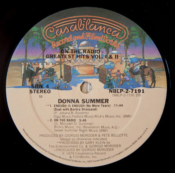 Donna Summer - On The Radio: Greatest Hits Vol. 1 & 2 (2xLP, Comp, P/Mixed, 18) (Very Good Plus (VG+)) - Image 4