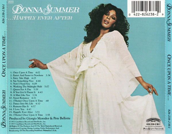 Donna Summer - Once Upon A Time… (CD, Album, RE) (Near Mint (NM or M-)) - Image 2