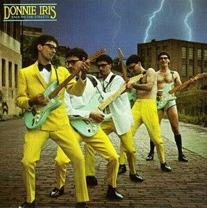 Donnie Iris - Back On The Streets (LP, Album, Glo) (Near Mint (NM or M-))