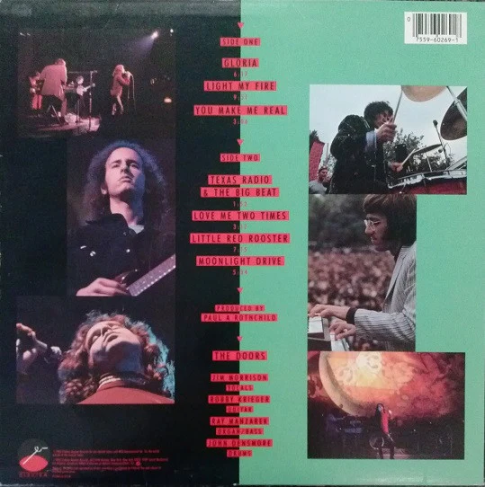 The Doors - Alive, She Cried (LP, Album, Spe) (Very Good Plus (VG+)) - Image 2