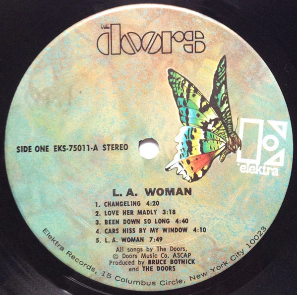 Doors* - L.A. Woman (LP, Album, Pit) (Good Plus (G+)) - Image 3
