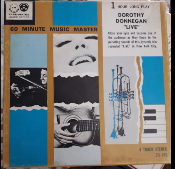 Dorothy Donegan - Live (Reel, 4tr Stereo, Album) (Very Good Plus (VG+)) - Image 2