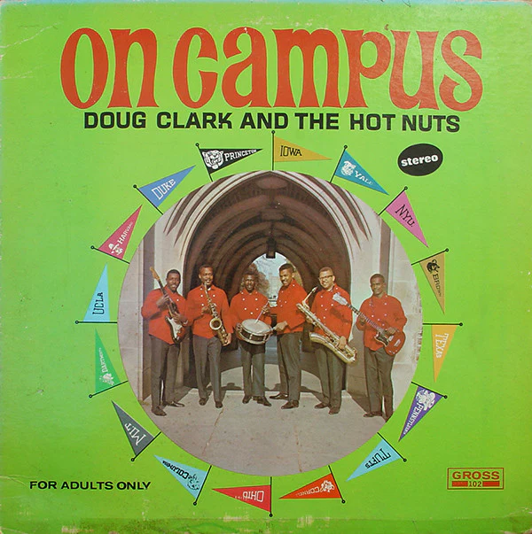Doug Clark & The Hot Nuts - On Campus (LP, Album) (Very Good (VG))