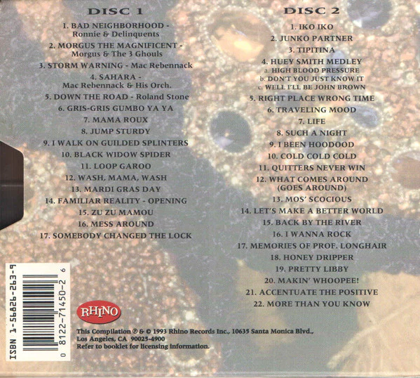 Dr. John - Mos' Scocious - The Dr. John Anthology (Box + 2xCD, Comp, RM) (Very Good Plus (VG+)) - Image 2