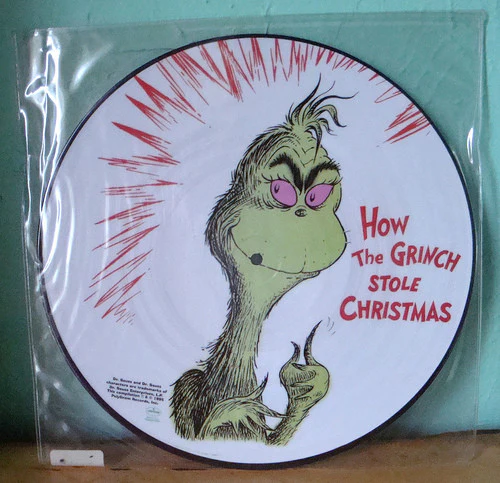Dr. Seuss - How The Grinch Stole Christmas (LP, Pic) (Mint (M))
