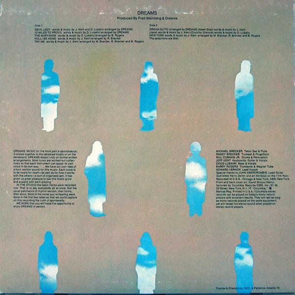 Dreams - Dreams (LP, Album) (Very Good Plus (VG+)) - Image 2