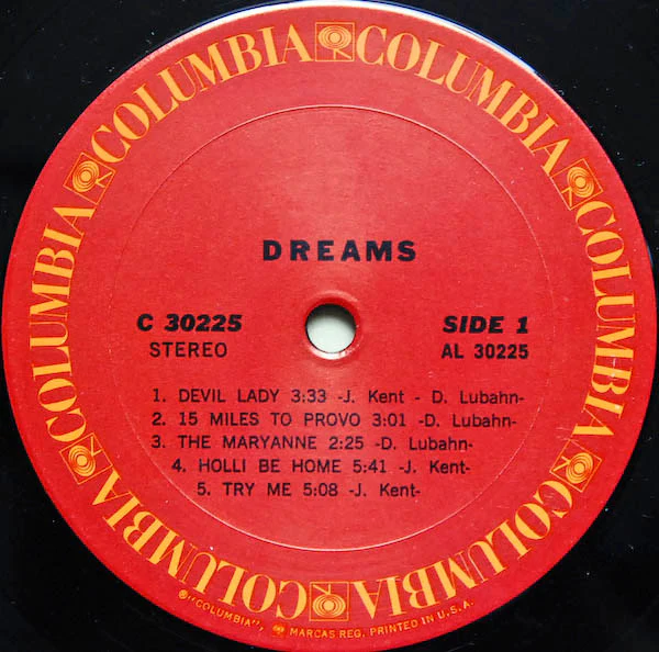 Dreams  - Dreams (LP, Album) (Very Good (VG)) - Image 3