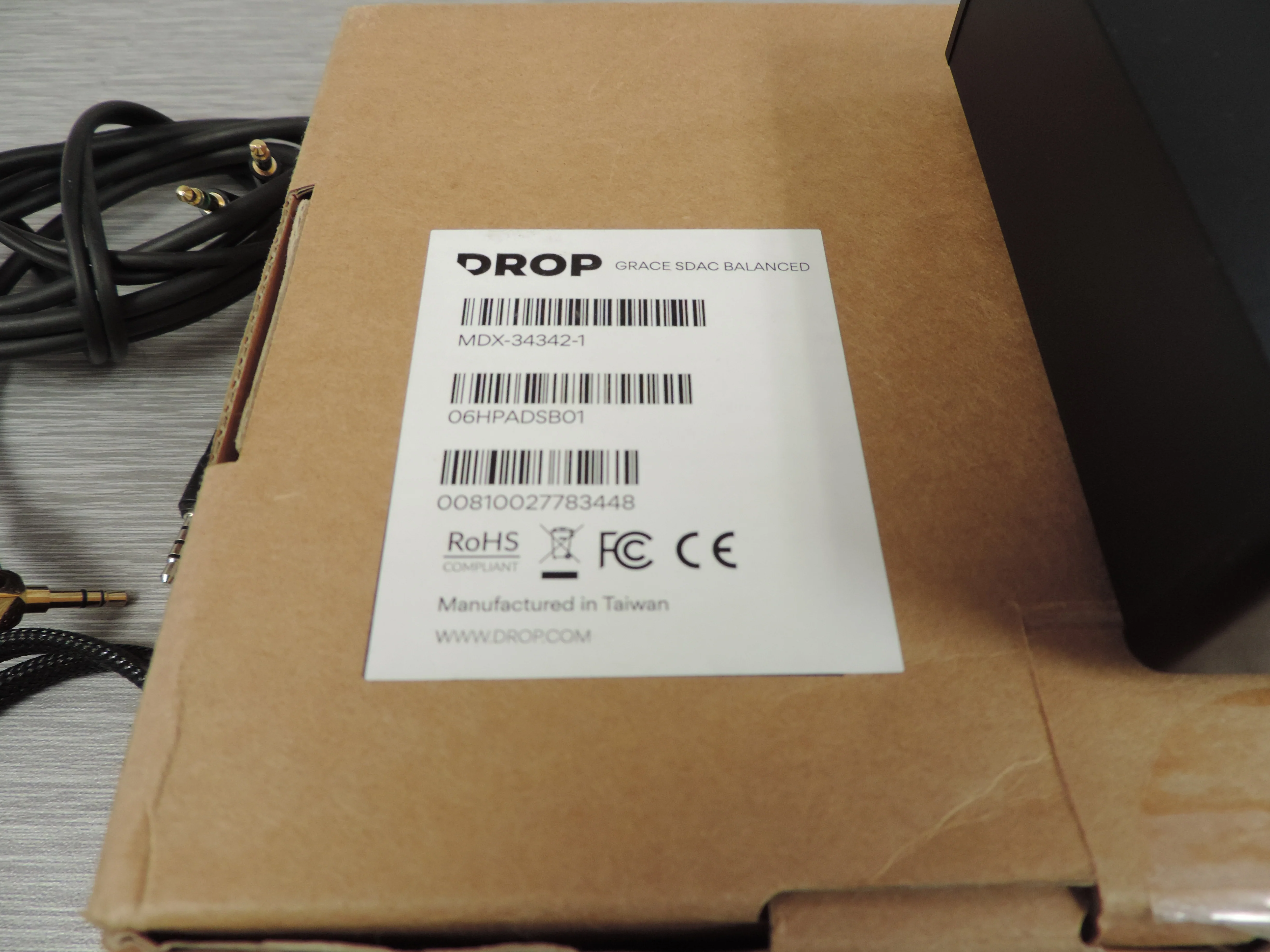 DROP Grace sdac balanced * Box * manual * cables - Image 3
