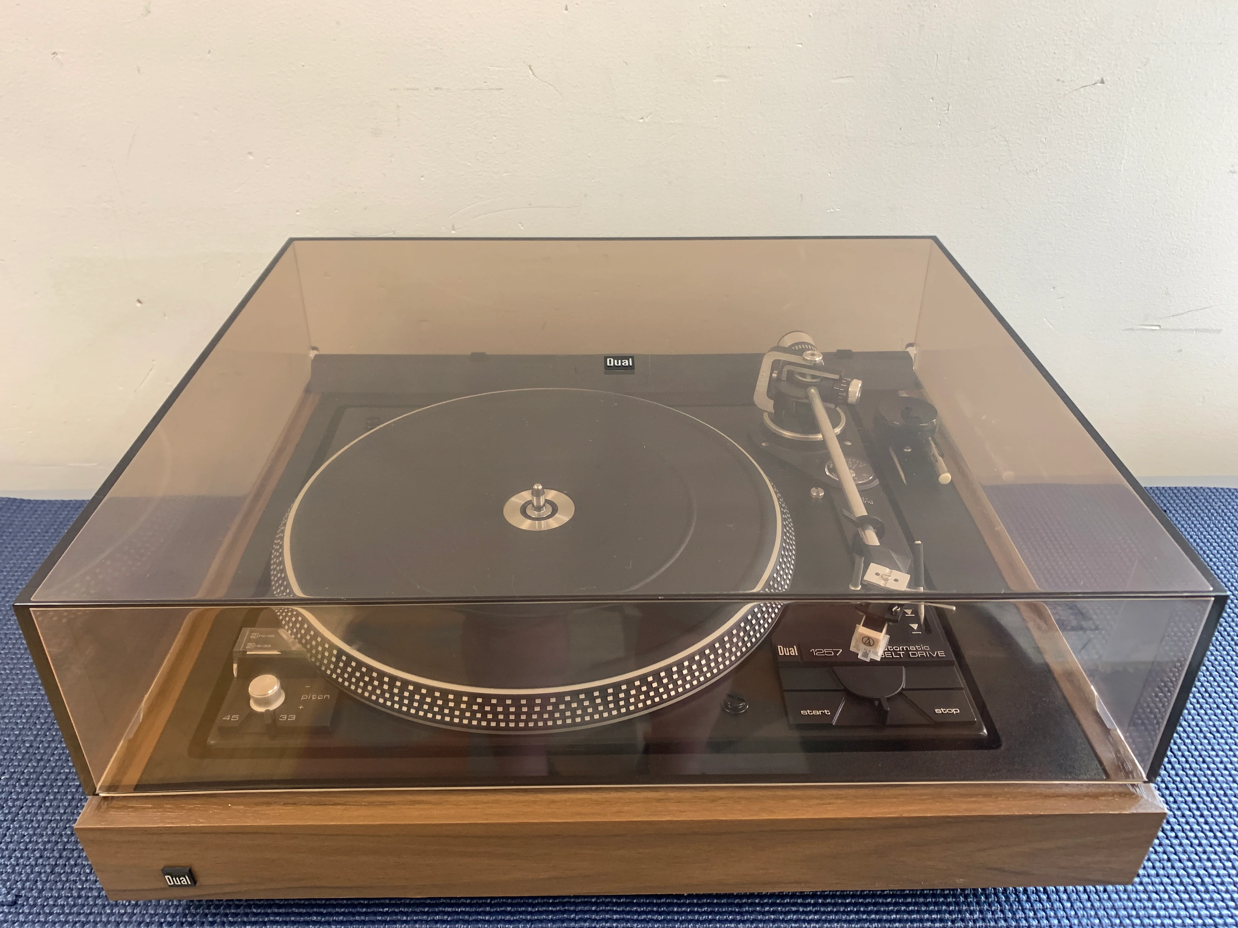 Dual 1257 Turntable * Serviced * All accessories included - Image 3
