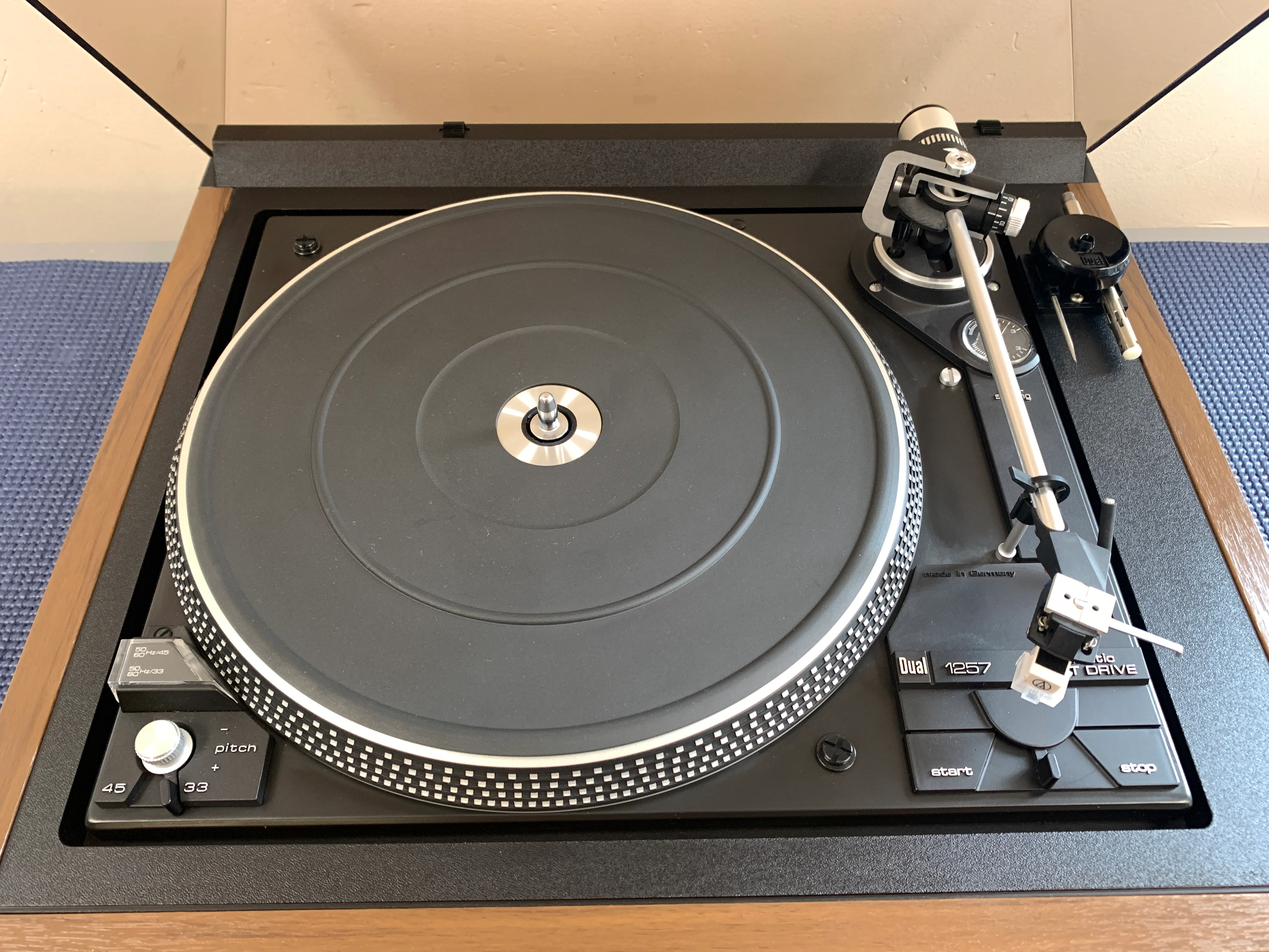 Dual 1257 Turntable * Serviced * All accessories included - Image 6
