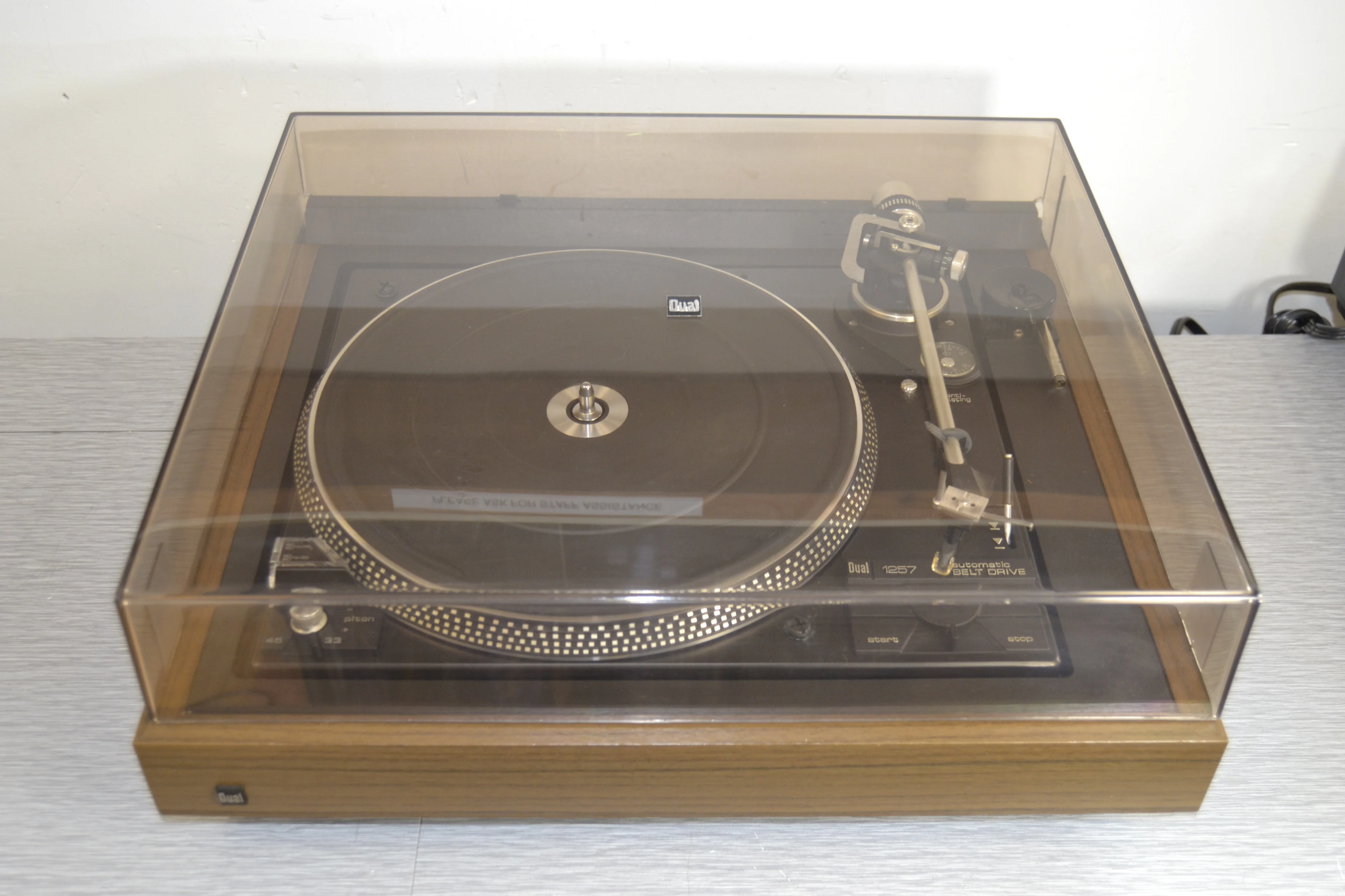 Dual 1257 Turntable with Ortfon OM10 Cartridge