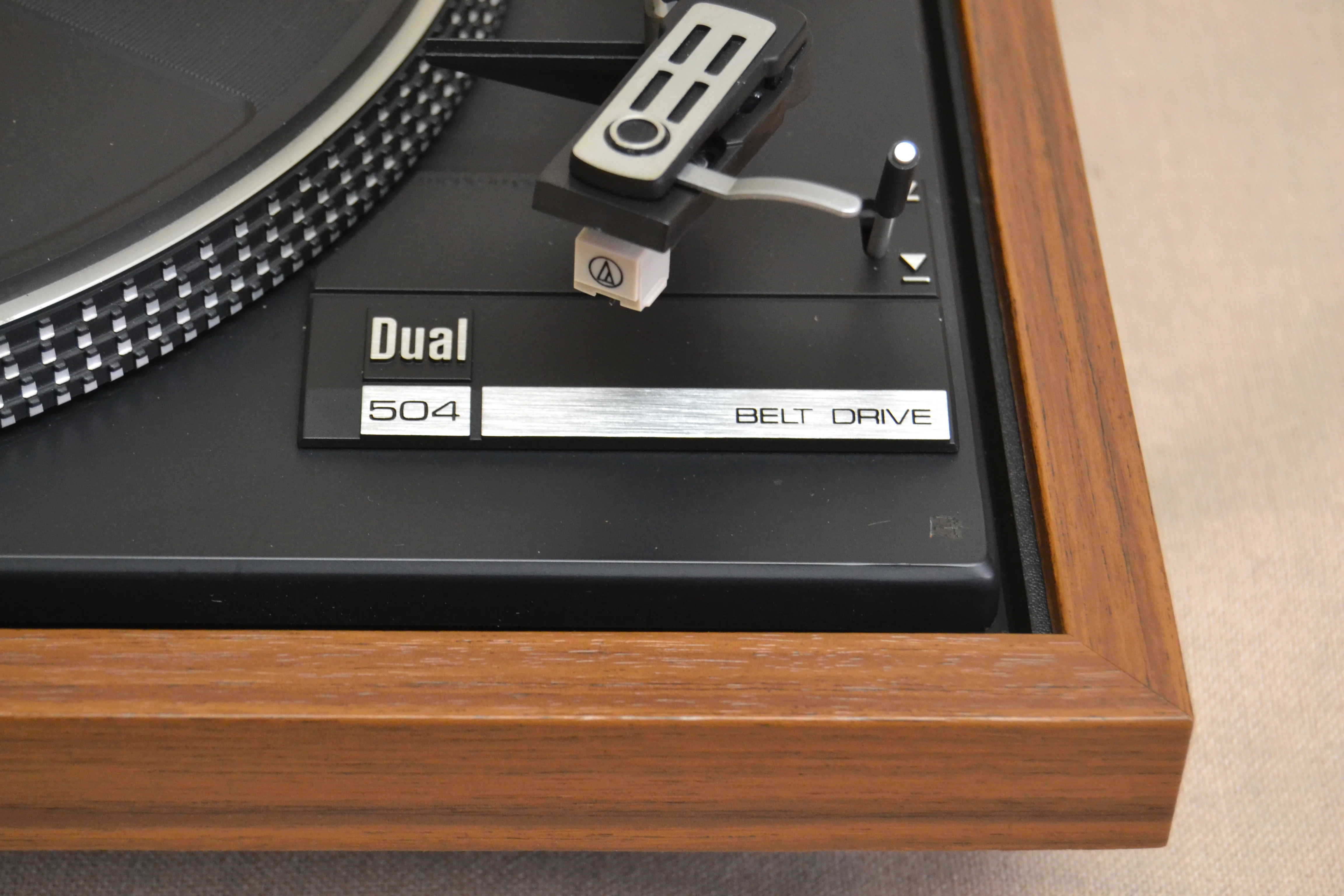 Dual 504 Belt Drive Turntable * NEW Audio Technica Cartridge - Image 3