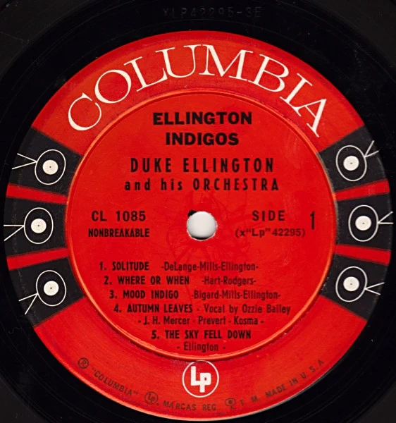 Duke Ellington And His Orchestra - Ellington Indigos (LP, Album, Mono, Hol) (Very Good Plus (VG+)) - Image 3