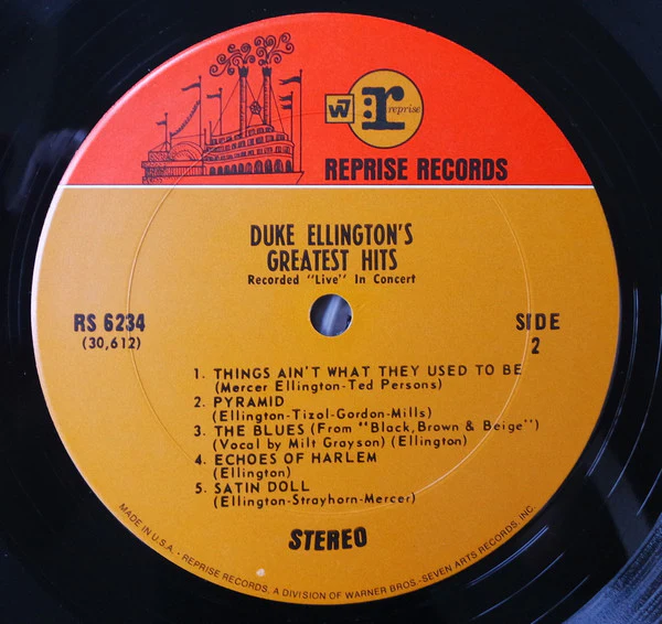 Duke Ellington - Duke Ellington's Greatest Hits (LP, Comp) (Very Good (VG)) - Image 2