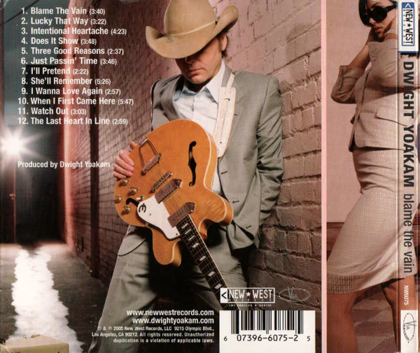 Dwight Yoakam - Blame The Vain (CD, Album) (Near Mint (NM or M-)) - Image 2