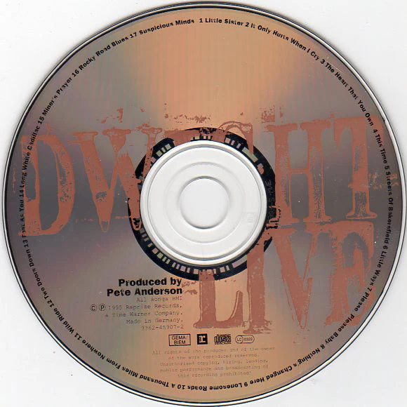 Dwight Yoakam - Dwight Live (CD, Album) (Near Mint (NM or M-)) - Image 3