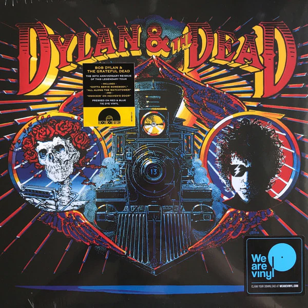 Bob Dylan & The Grateful Dead - Dylan & The Dead (LP, Album, RSD, Ltd, RE, Red) (Near Mint (NM or M-))