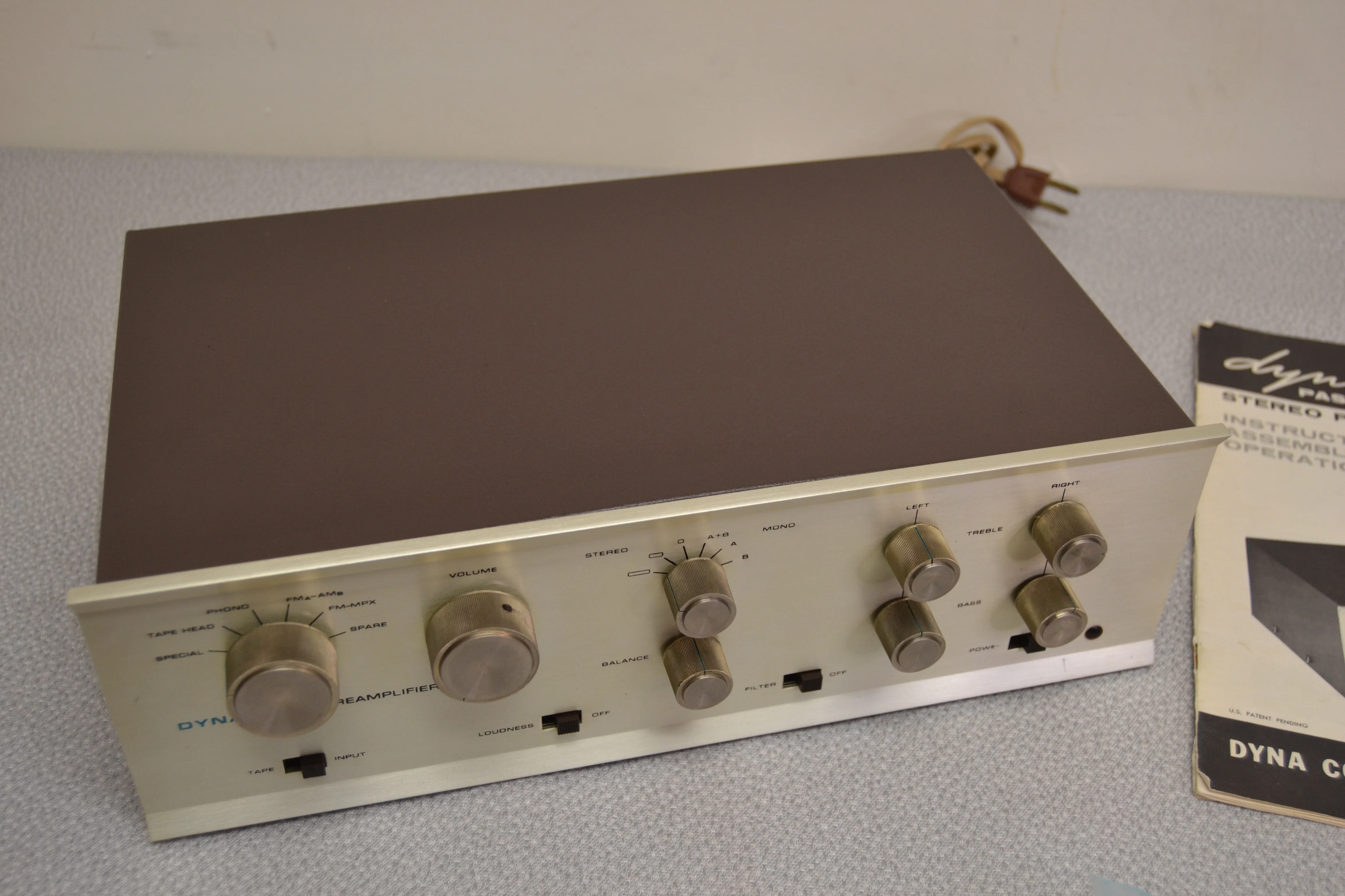 Dynaco Dyna PAS Stereo Tube Preamplifier * New Caps * Manual - Image 8