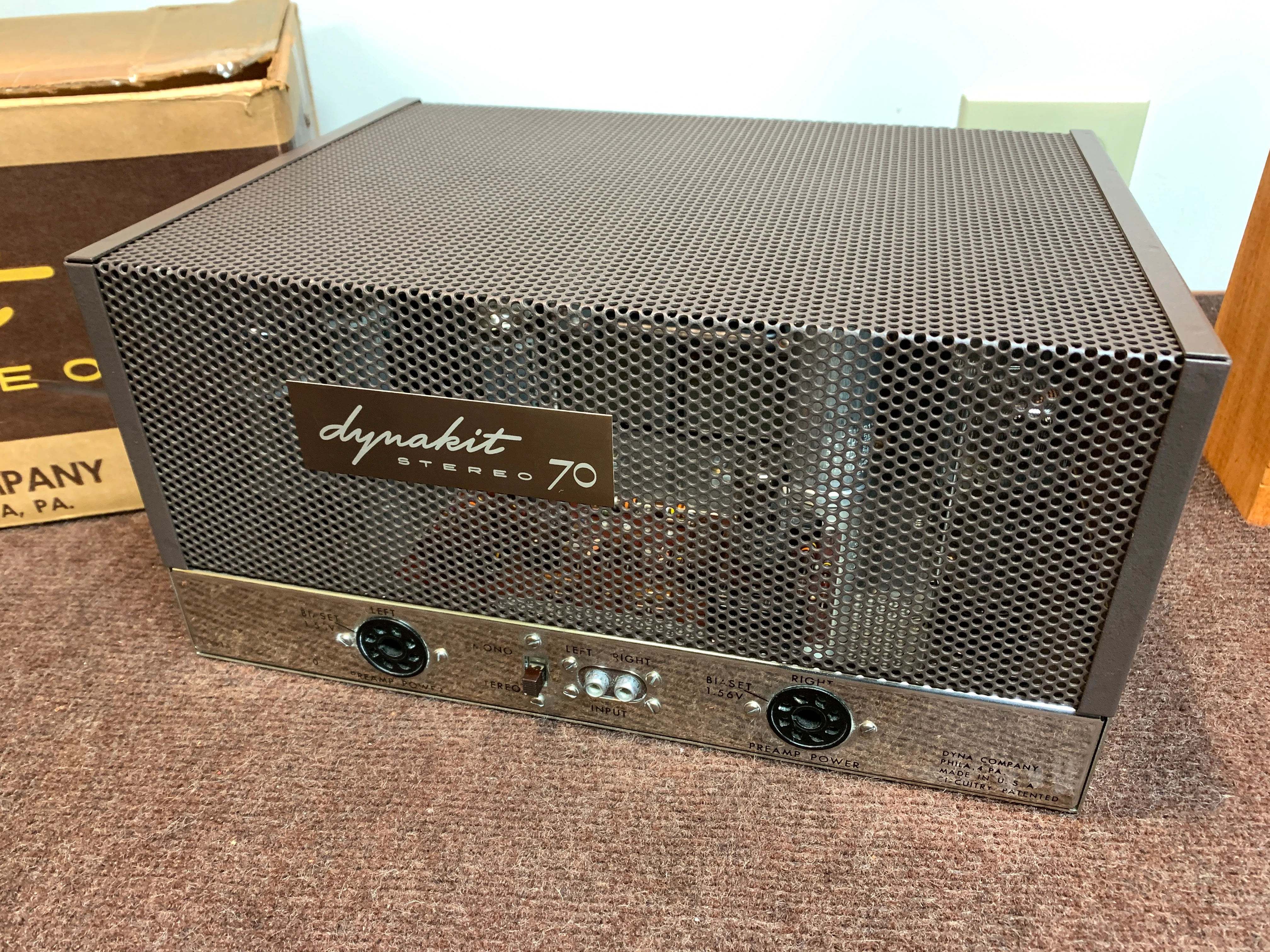 Dynaco Set - PAT3 Tube Preamplifier & Stereo 70 Tube Amplifier * Original Box - Image 13