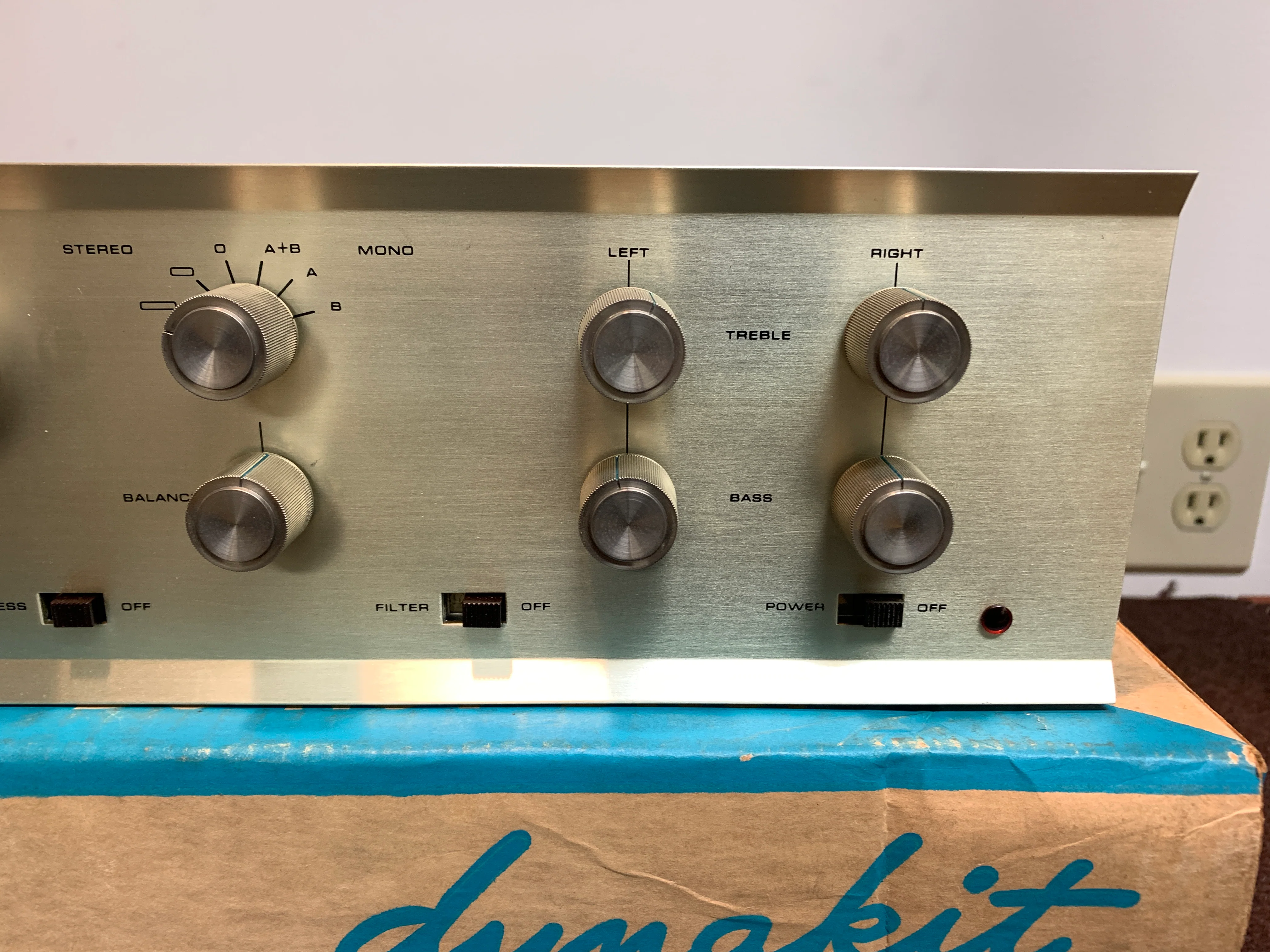 Dynaco Set - PAT3 Tube Preamplifier & Stereo 70 Tube Amplifier * Original Box - Image 4