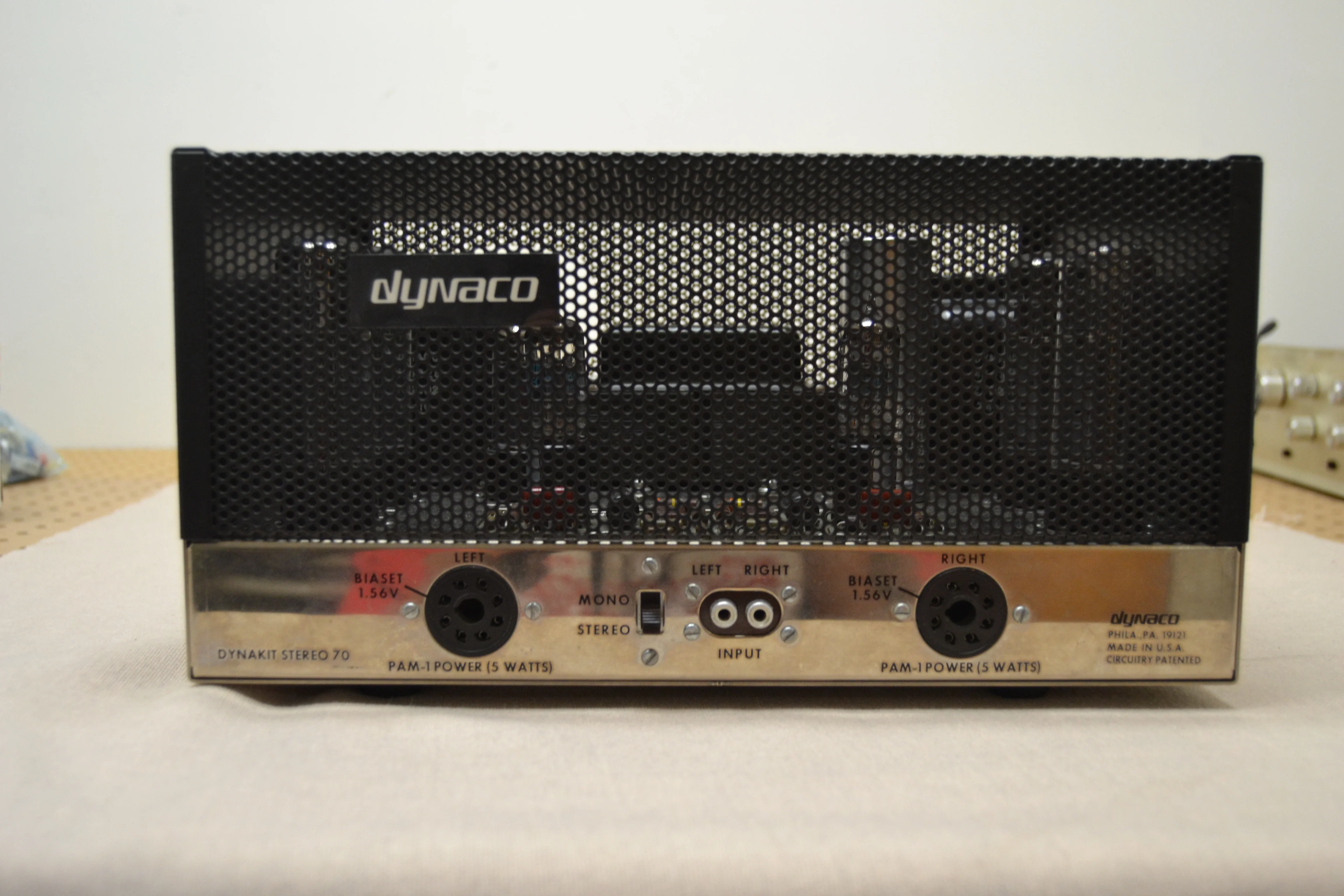 Dynaco Stereo 70 Tube Power Amplifier * Fully Serviced and Restored to Factory Specs