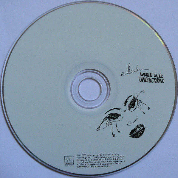 Erykah Badu - Worldwide Underground (CD, Album) (Very Good Plus (VG+)) - Image 2