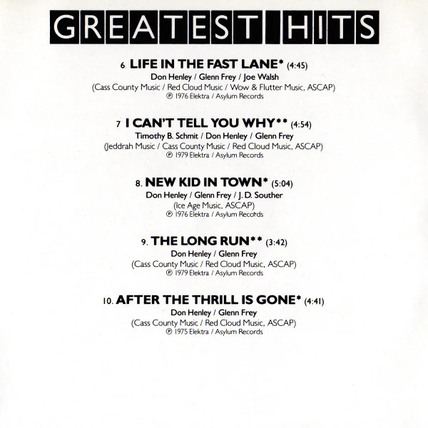 Eagles - Eagles Greatest Hits Volume 2 (CD, Comp, RE) (Near Mint (NM or M-)) - Image 5