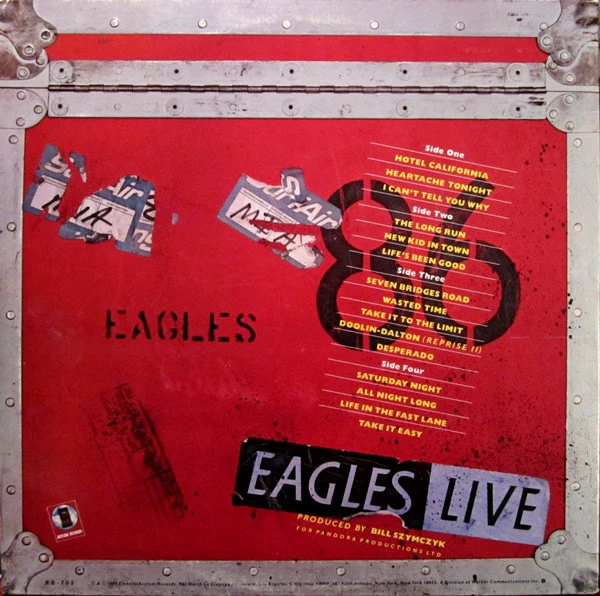 Eagles - Eagles Live (2xLP, Album, SP ) (Very Good Plus (VG+)) - Image 3