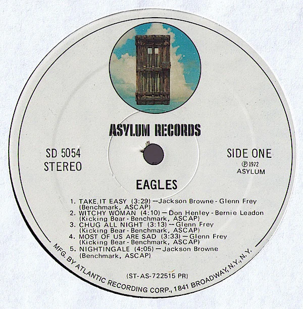 Eagles - Eagles (LP, Album, PR ) (Very Good Plus (VG+)) - Image 3