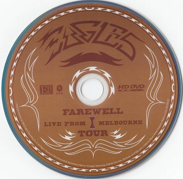 Eagles - Farewell 1 Tour - Live From Melbourne (HD DVD, NTS) (Very Good Plus (VG+)) - Image 3